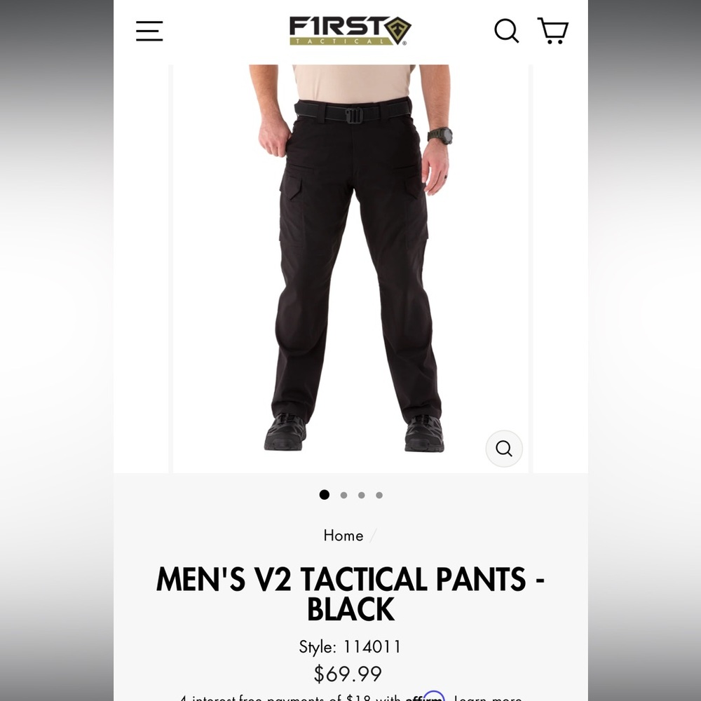 **BRAND NEW MENS FIRST TACTICAL PANTS**